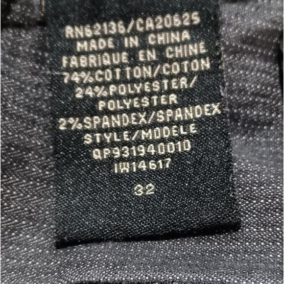 GUESS Dark Gray Straight Leg Pants Size 32 - Picture 6 of 7